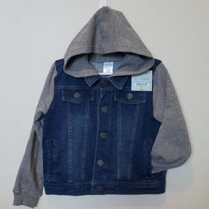 Boys Denim/Hoody/Jacket w/Snap Buttons